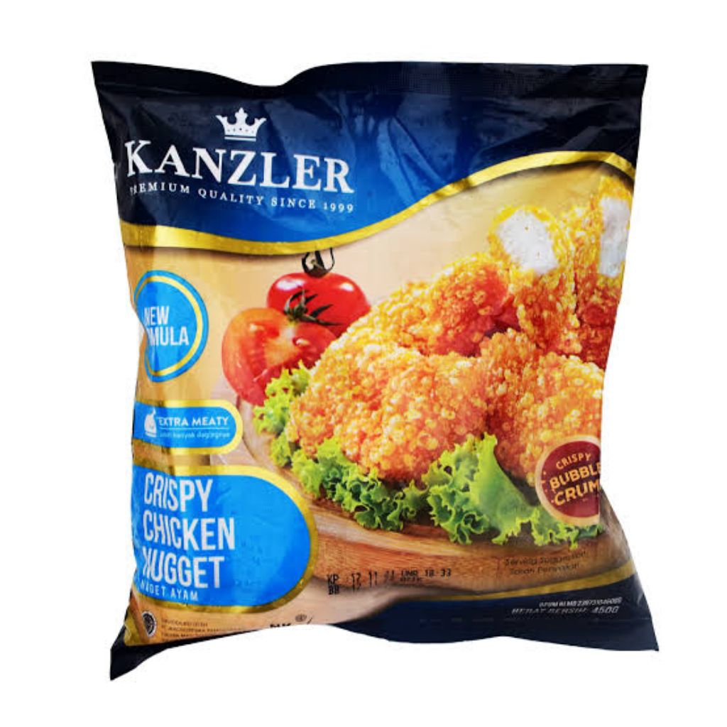 

Kanzler crispy chicken nugget 450gr