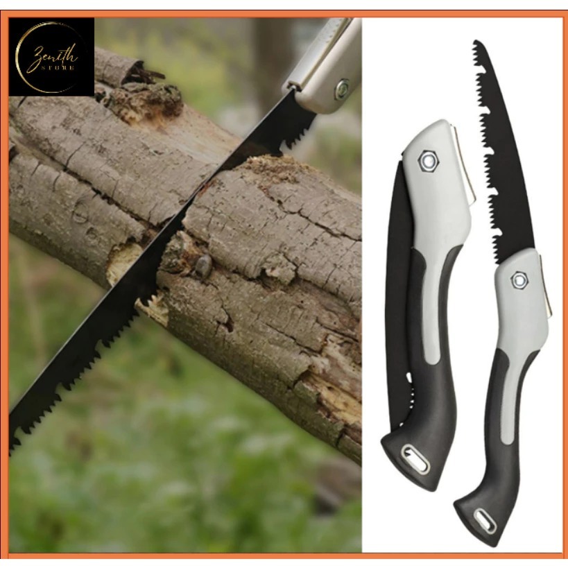 GERGAJI LIPAT BESAR JUMBO portable portabel manual kayu bambu plastik dahan pohon anti karat