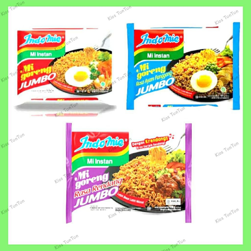 

Indomie goreng jumbo 129 gr all variant