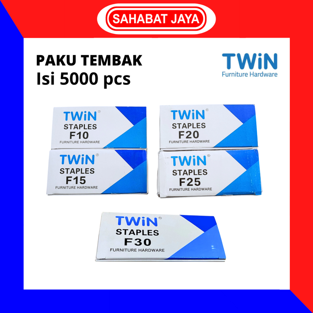 

TWIN Isi Paku Tembak F10 F15 F20 F25 F30 Isi 5000 Pcs Per Kotak