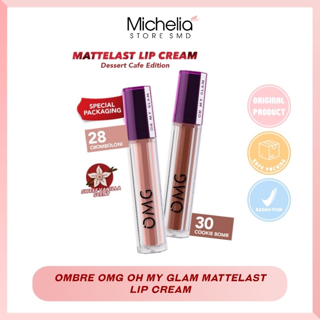 PAKET OMBRE OMG Oh My Glam MatteLast Lipcream