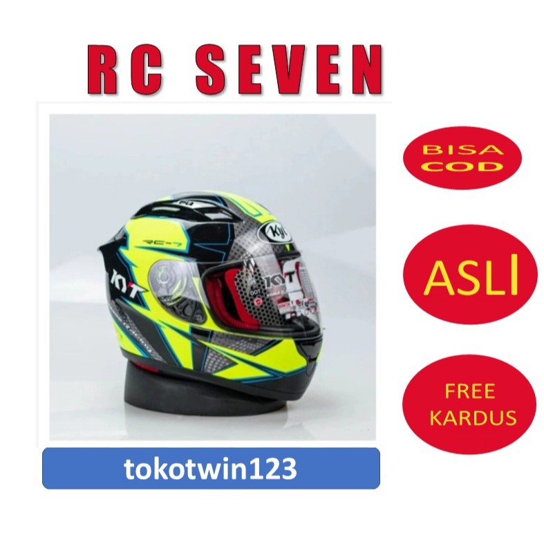 KYT RC SEVEN FULL FACE HELM KYT RC 7 MOTIF RC7 MOTIF ORIGINAL