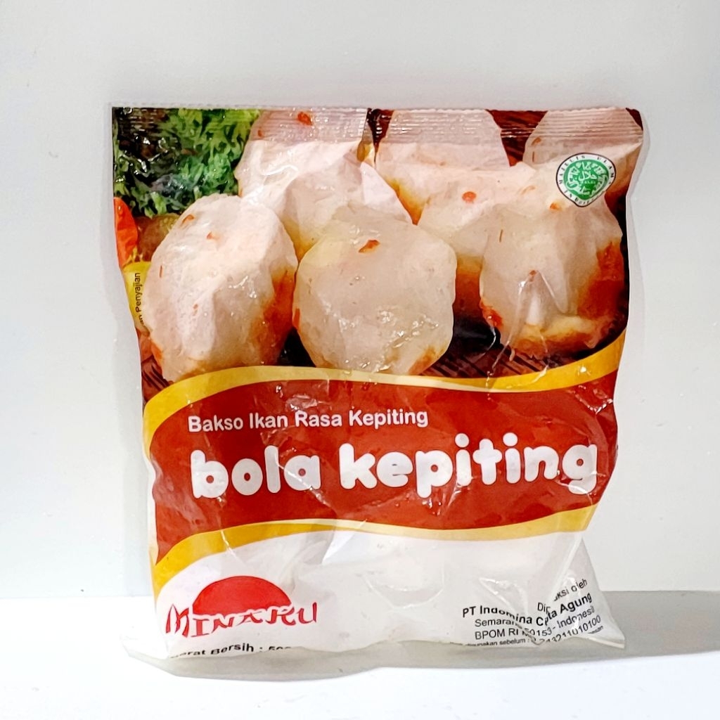 

MINAKU BOLA KEPITING 500GRAM