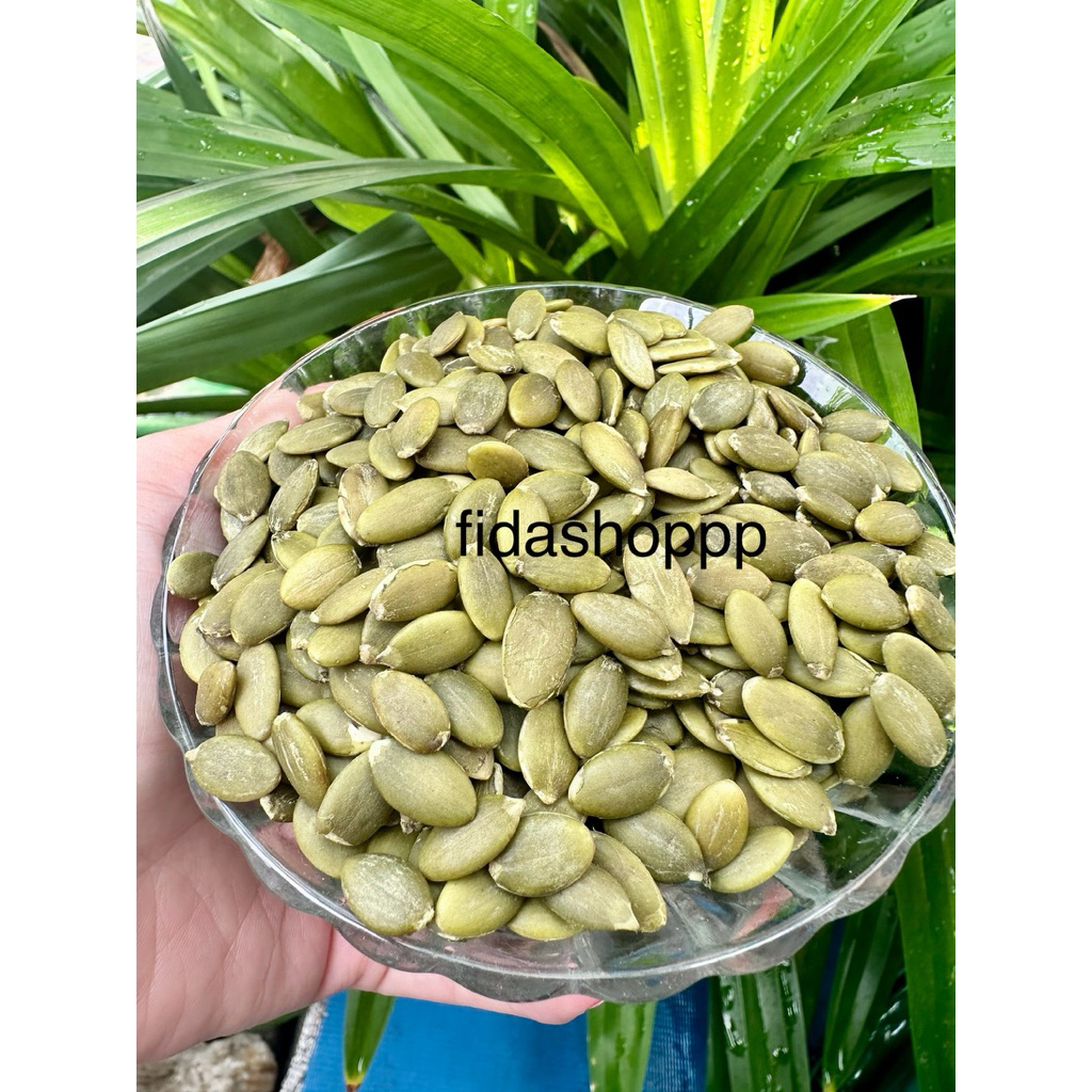 

pumpkin seeds raw biji labu kupas mentah 1kg 500gr 250gr