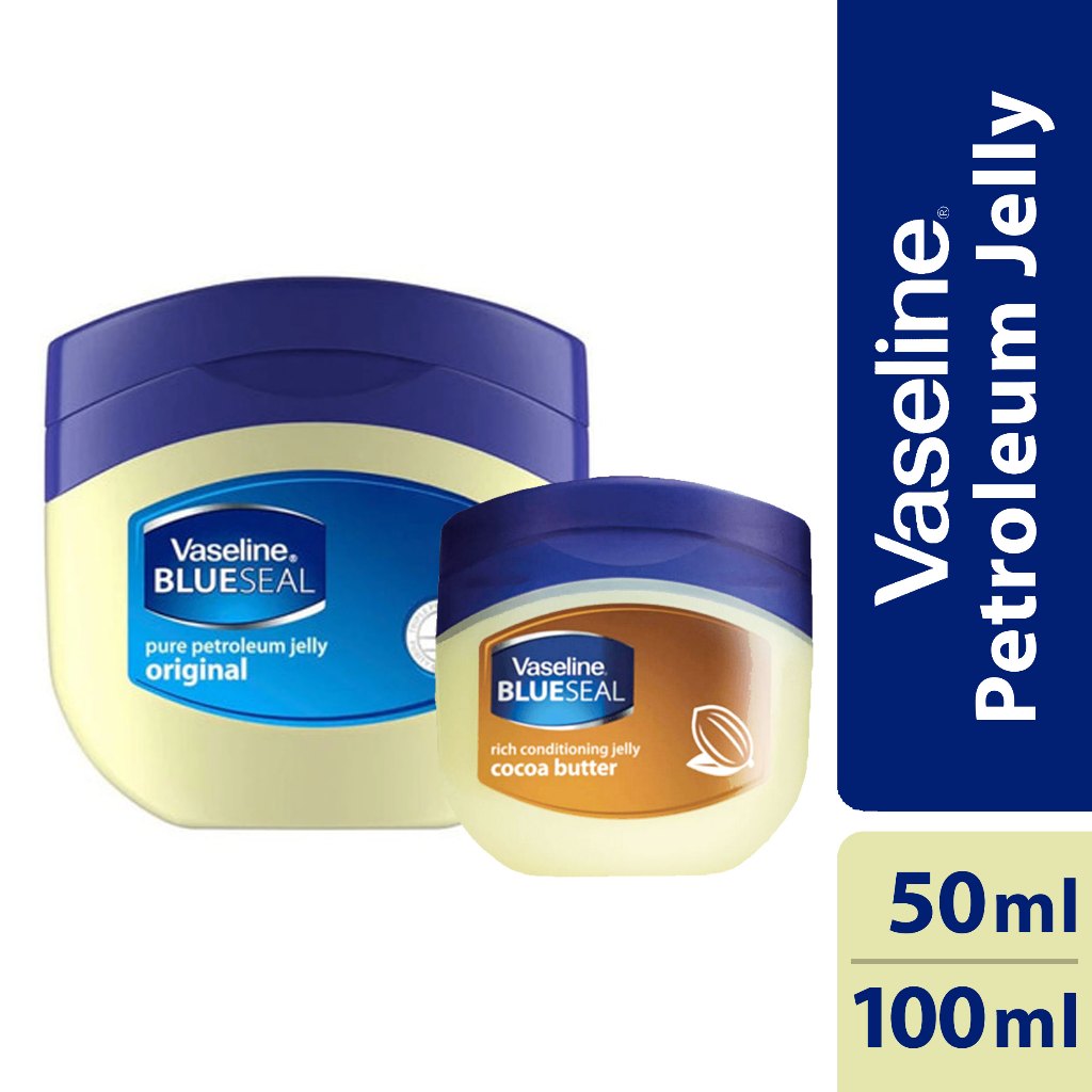 ORIGINAL VASELINE 100% Pure Repairing Jelly import Skin Protectant 50ml 100ml pocket small travel si