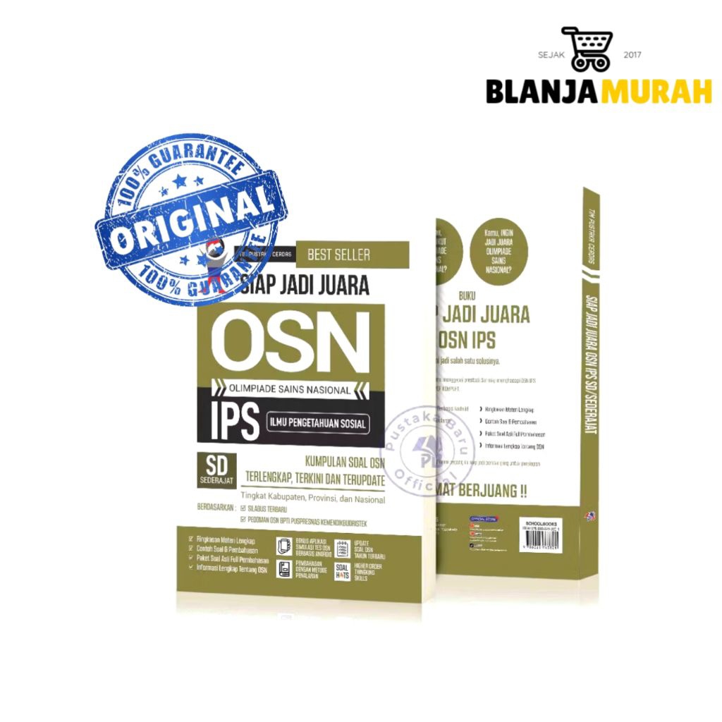 BUKU OSN SD - SIAP JADI JUARA OSN IPS SD