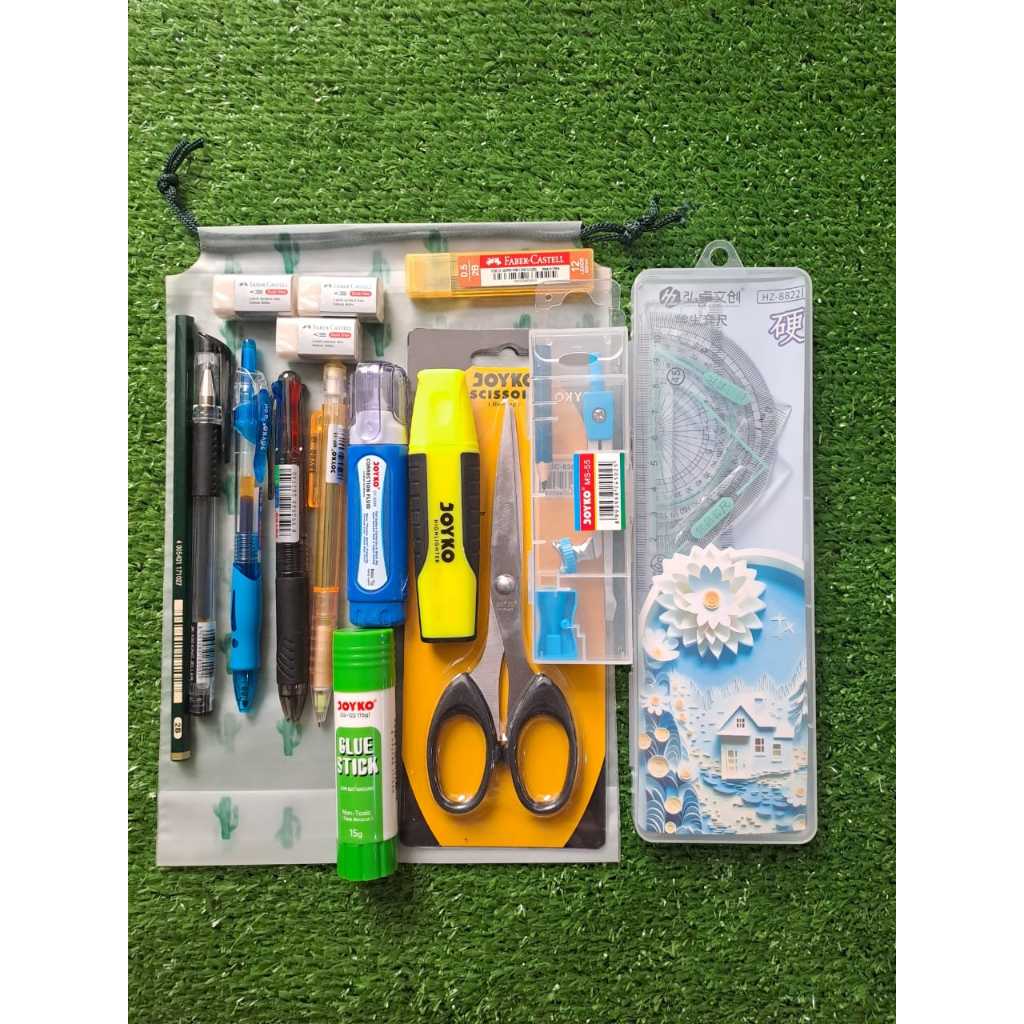 

Promo Paket Alat Tulis Sekolah Anak Lengkap 13 in 1 Berkualitas SD SMP SMA