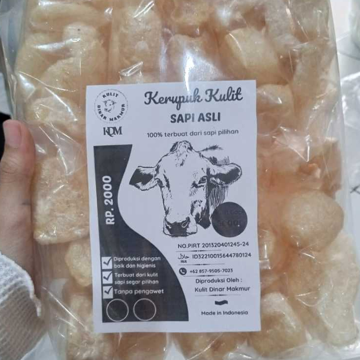 

Dorokdok Khas Sunda / Kerupuk Kulit Rambak Original / Kerupuk Dorokdok / Bisa Bayar di Tempat