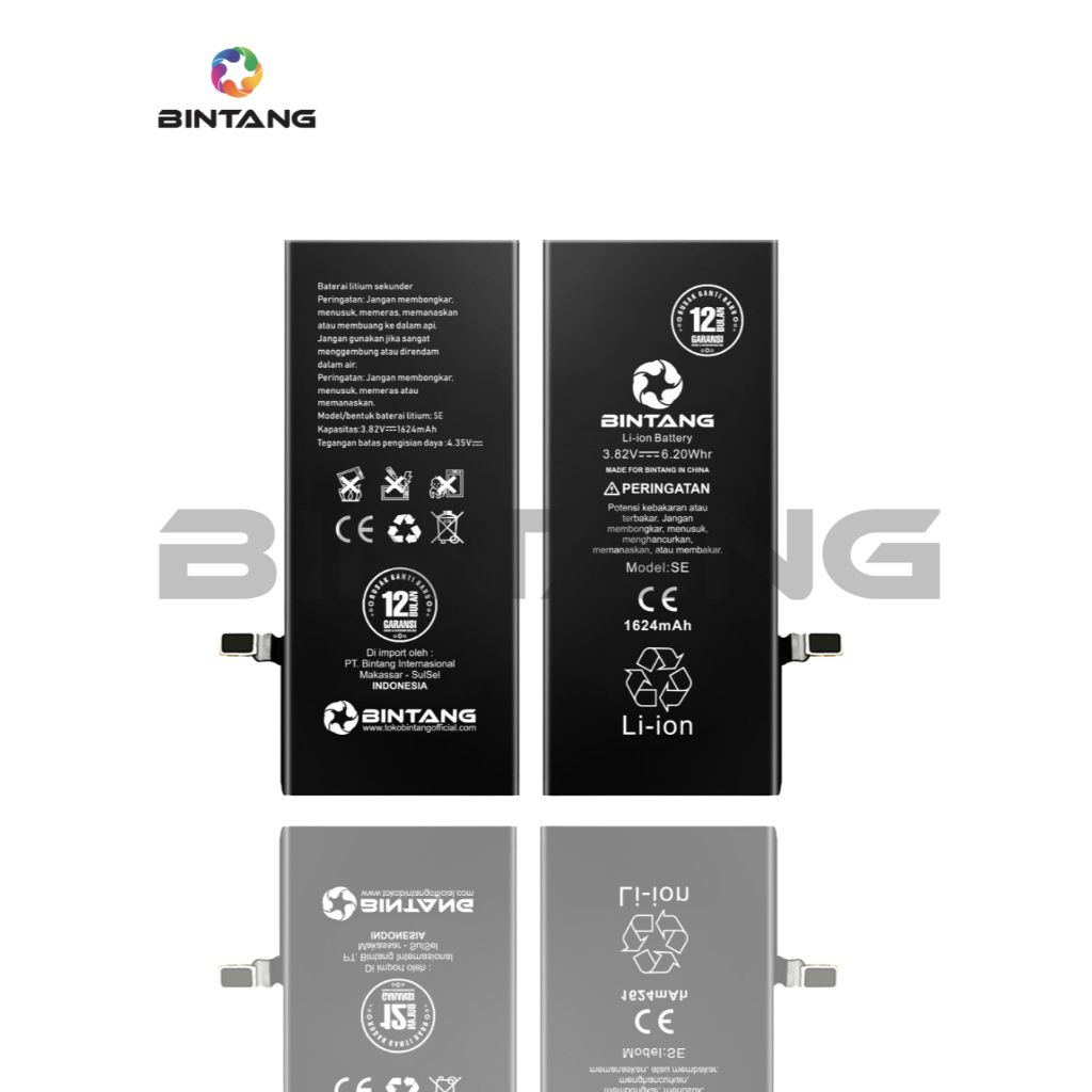 BATTERAI BINTANG IPHONE SE 2016