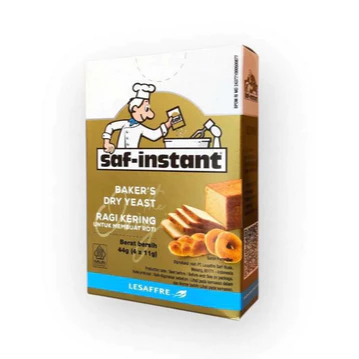 

SAF INSTANT BOX Isi 4 Sachet x11gr Dry Yeast Instan
