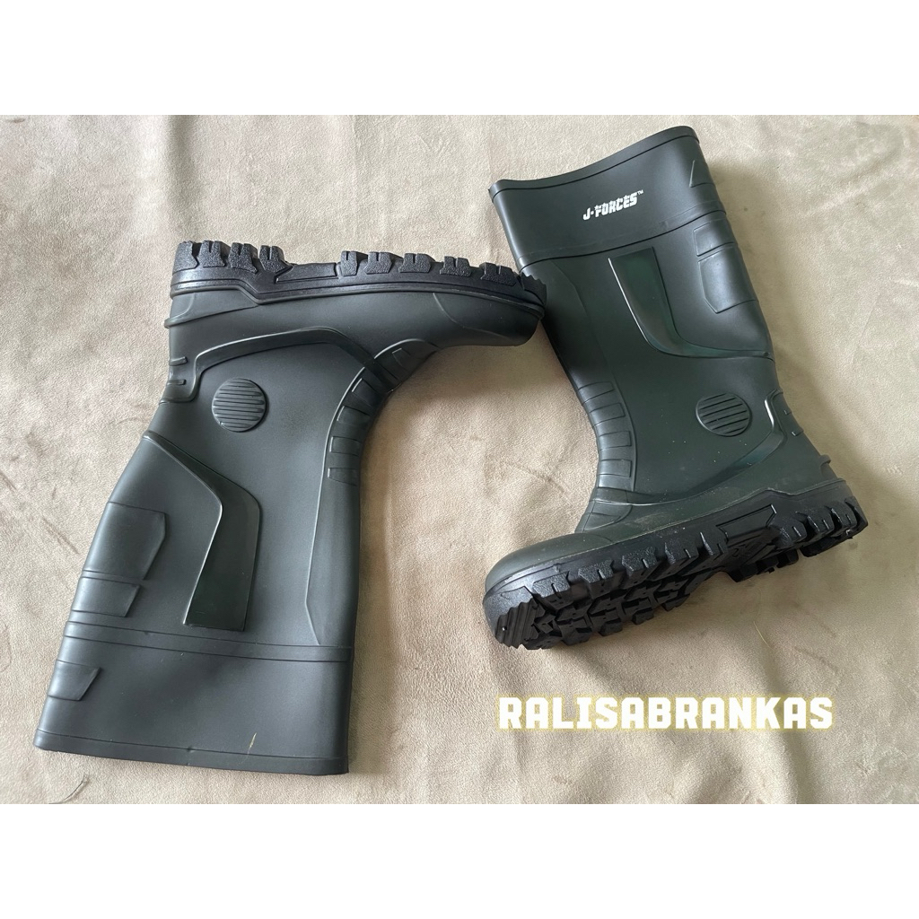 Sepatu Karet Proyek Boots Jatah TNI J-Forces