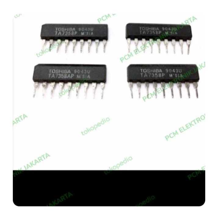 RG7668 ic sisir ta7358p ta7358 ta 7358p 7358 asli ori original by PCM LTC GLODOK