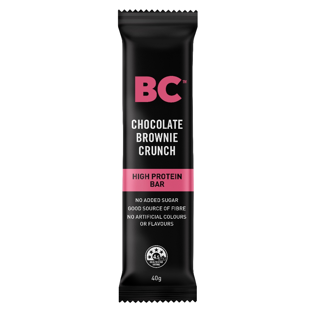 

BC Protein Bar – Cemilan Sehat Tinggi Protein | High Protein Snack for Fitness | Chocolate Brownie 40g