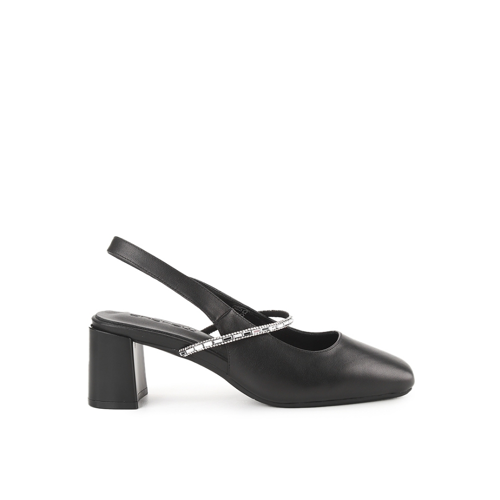 Sandal Heels Wanita Andrew Shoes Hesia Black