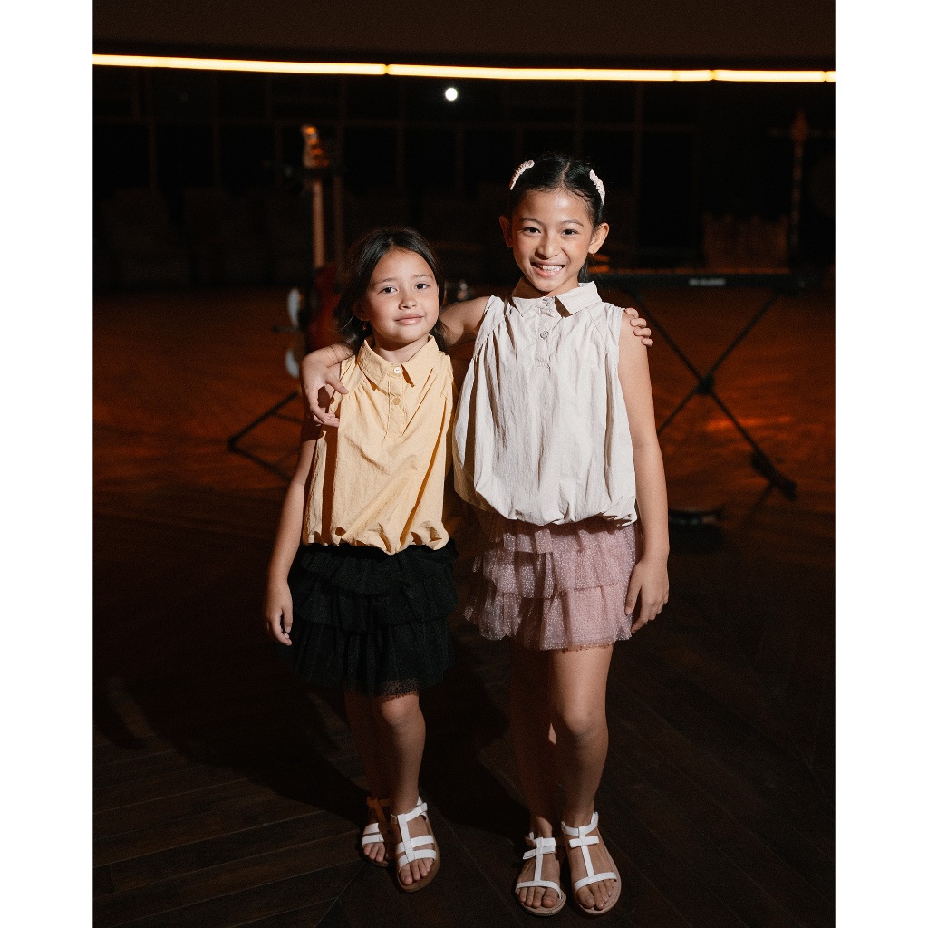 LEWIS EMMA - Jazz Top (2-14 Tahun) Atasan Anak Perempuan Tanpa Lengan