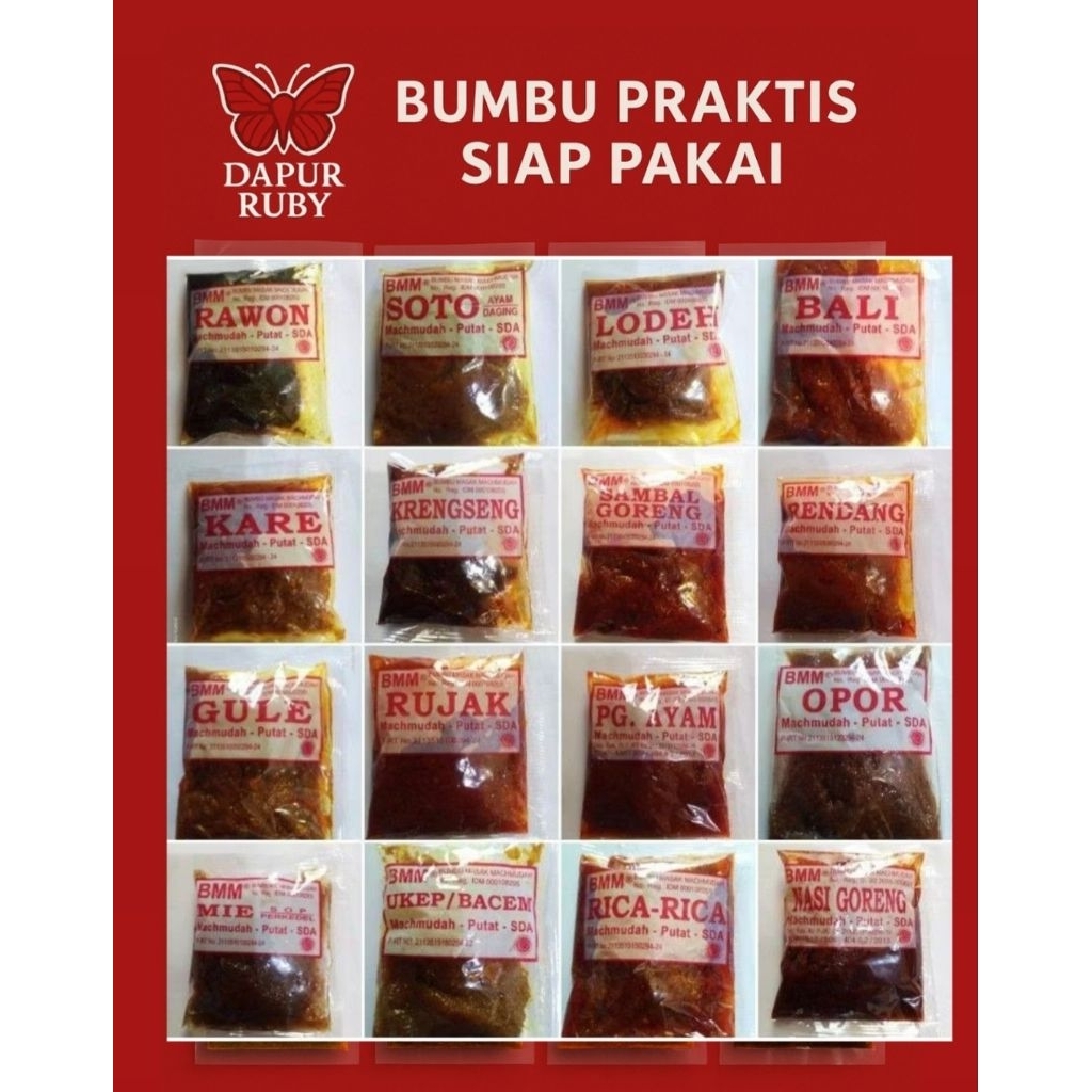 

BUMBU MASAK MACHMUDAH / BMM | Bumbu masak praktis enak berkualitas