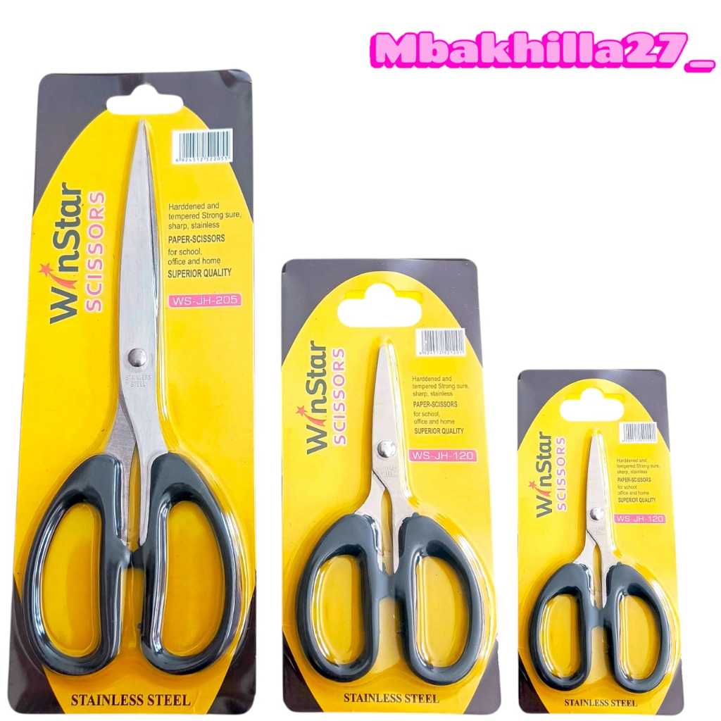 

GUNTING KERTAS MERK WINSTAR STAINLESS