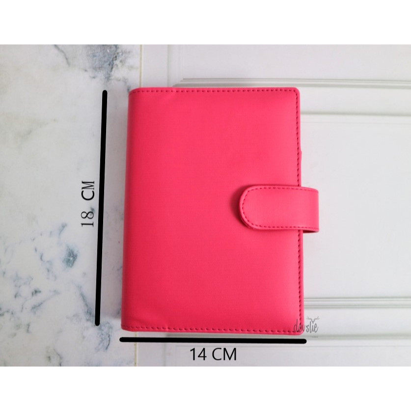 

Felicita - Binder Poloss A6 Glossy Ring 6 | Binder Kecil | Binder Kerja | Binder Catatan Harian