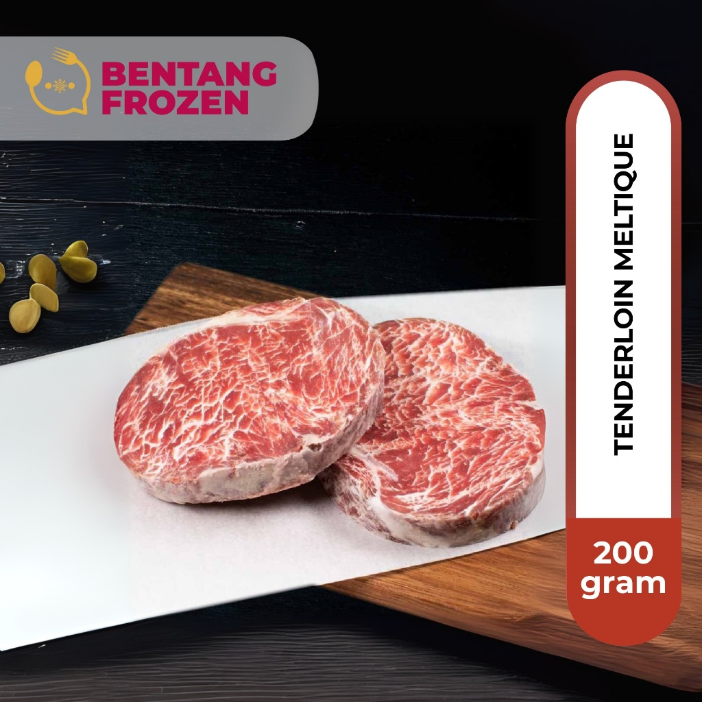 

Tenderloin Meltique 200gr / Daging Sapi Meltik / Sirloin Beef Steak