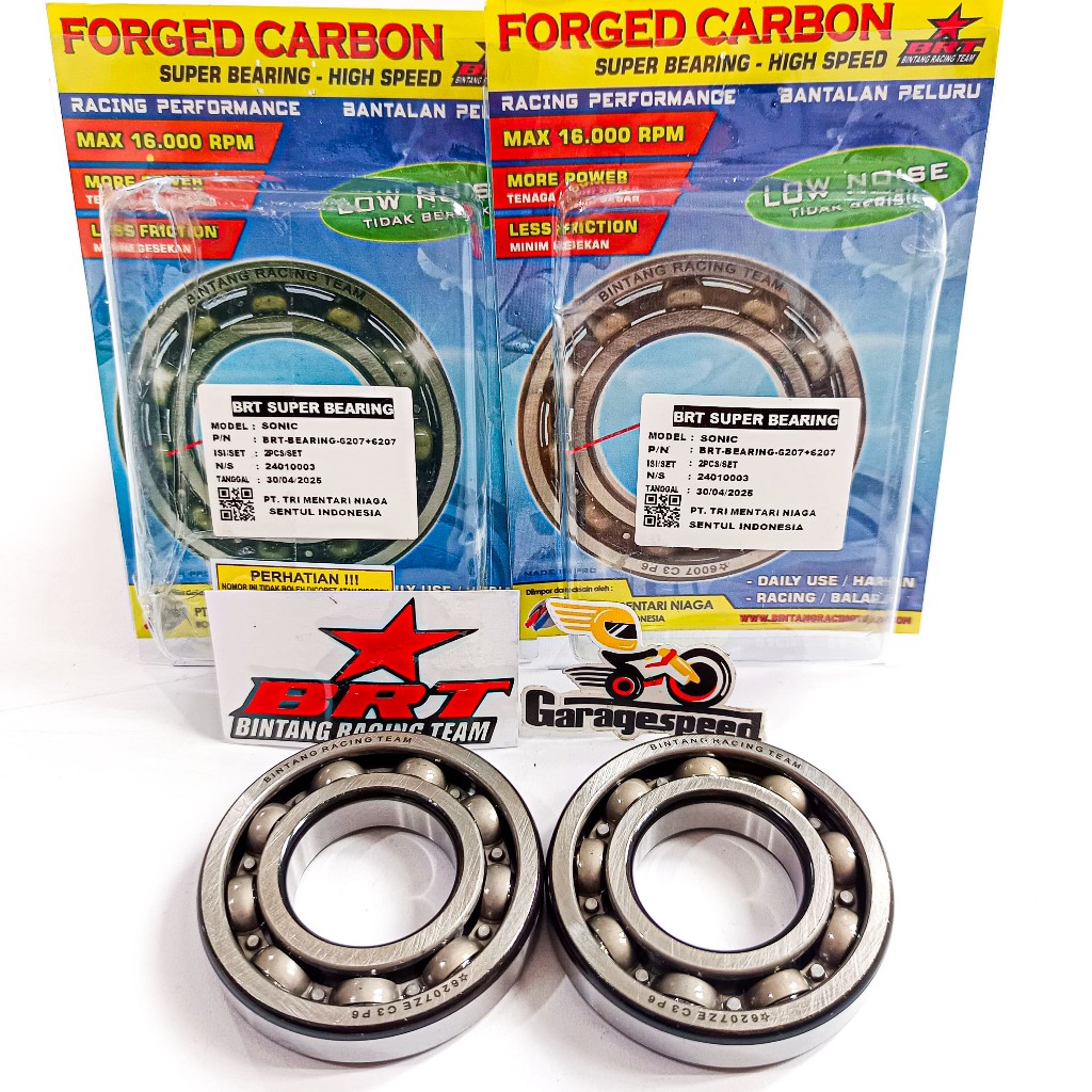 BEARING KRUK AS LAHER BRT SONIC 6207 6207