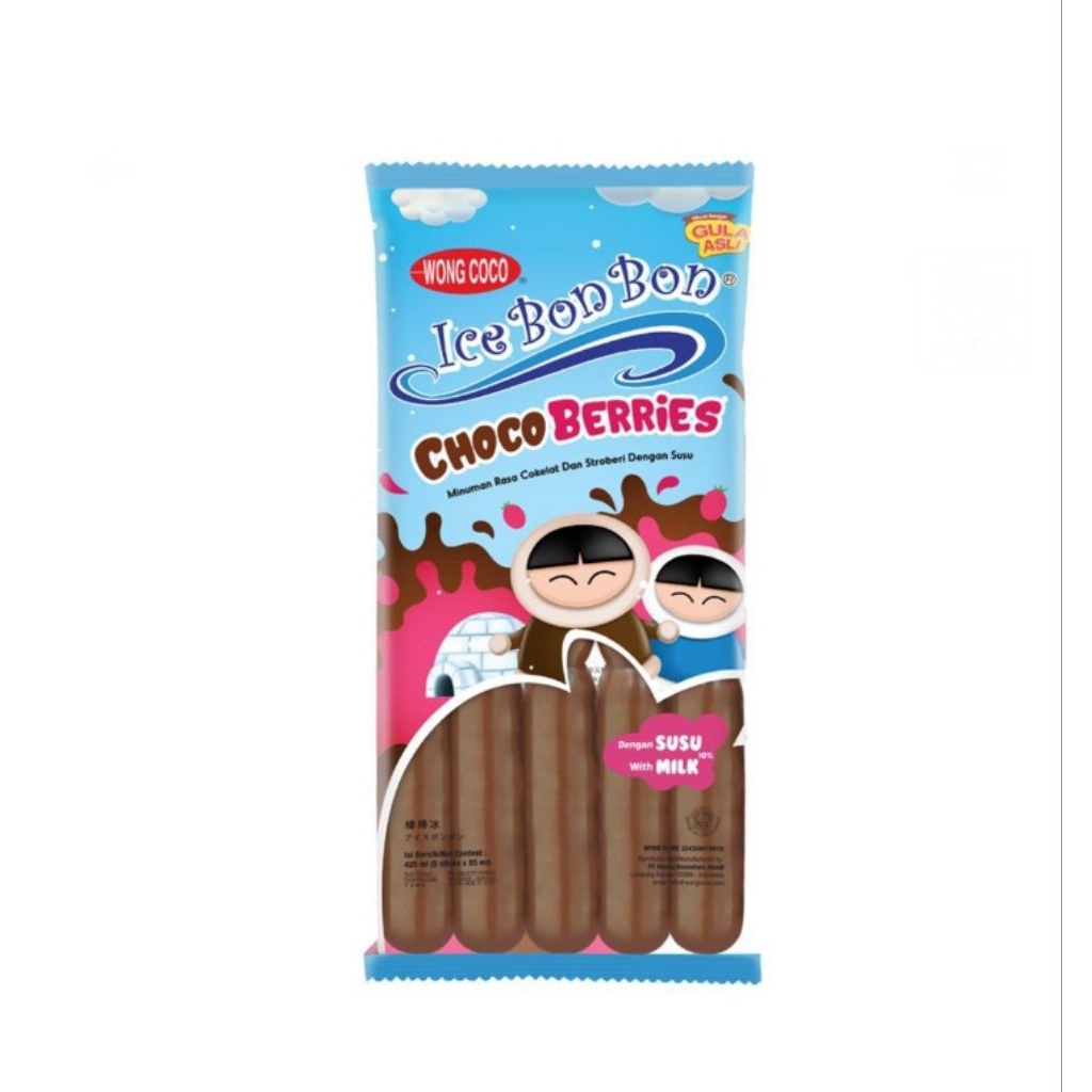

wong Coco ice bon bon choco berries 5 x 85 ml