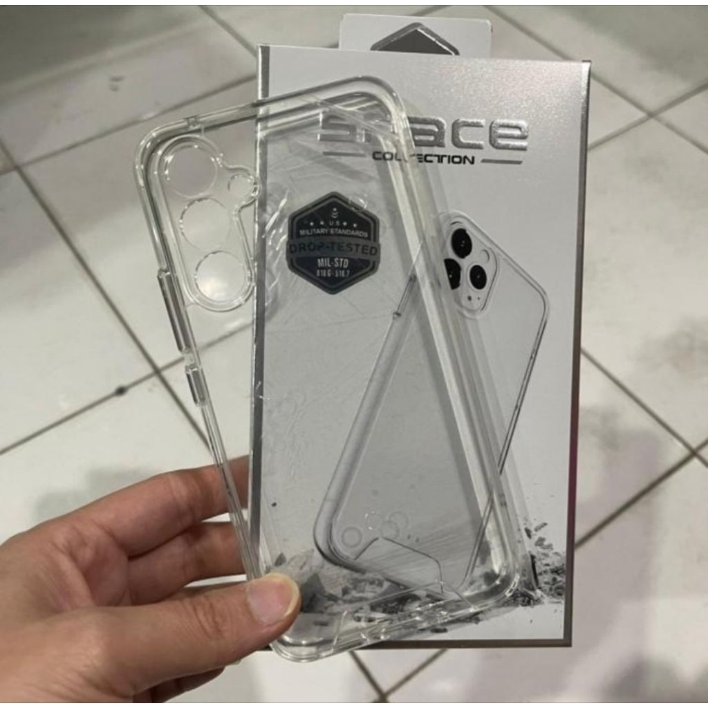 SAMSUNG A26 A36 A56 M22 M32 premium soft hard case clear SPACE Military