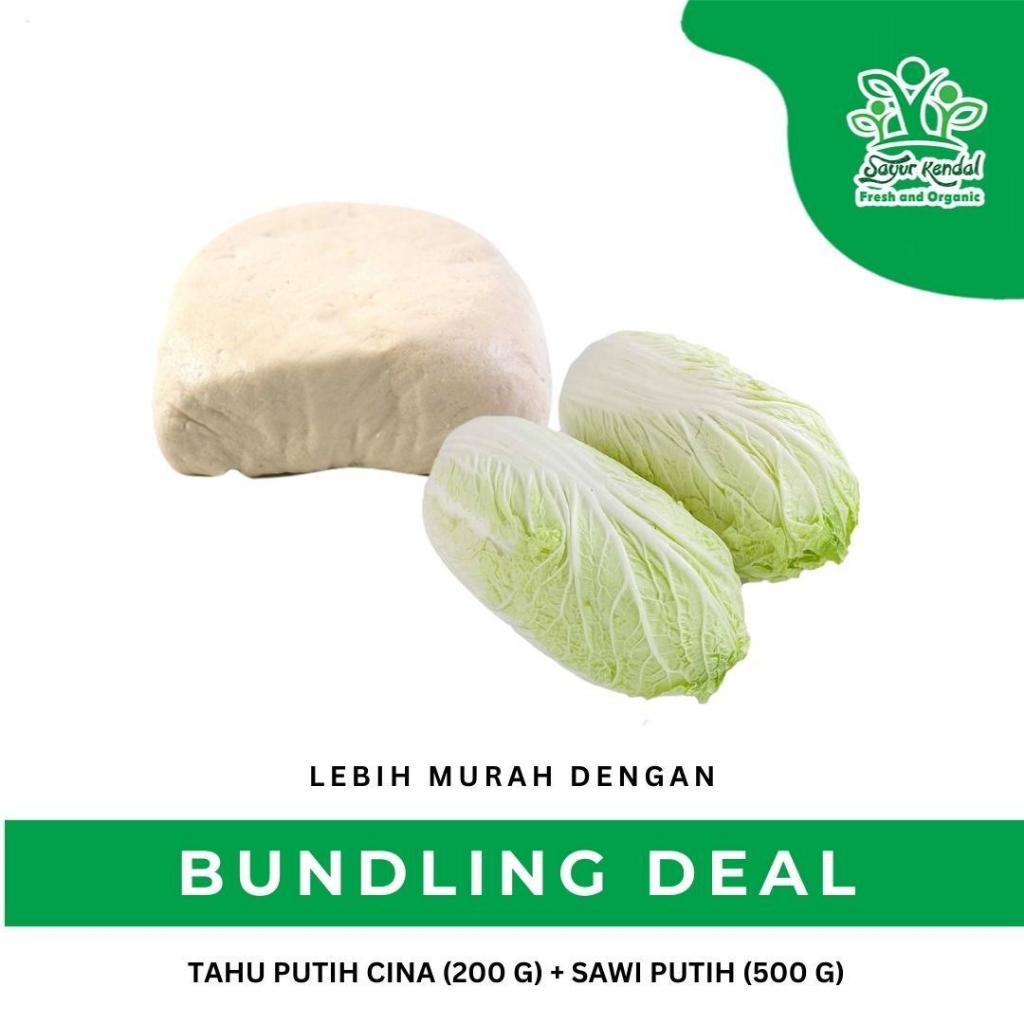 

Bundle Tahu Putih Cina dan Sawi Putih - Sayur Kendal