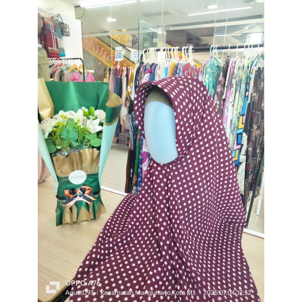 Bergo Umama Polkadot