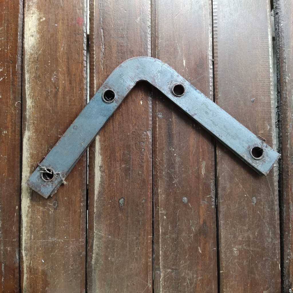 Plat Siku L 18cmx18cm/Plat Bracket Siku /Plat siku stainless berkualitas/Plat siku gerobak/Plat siku