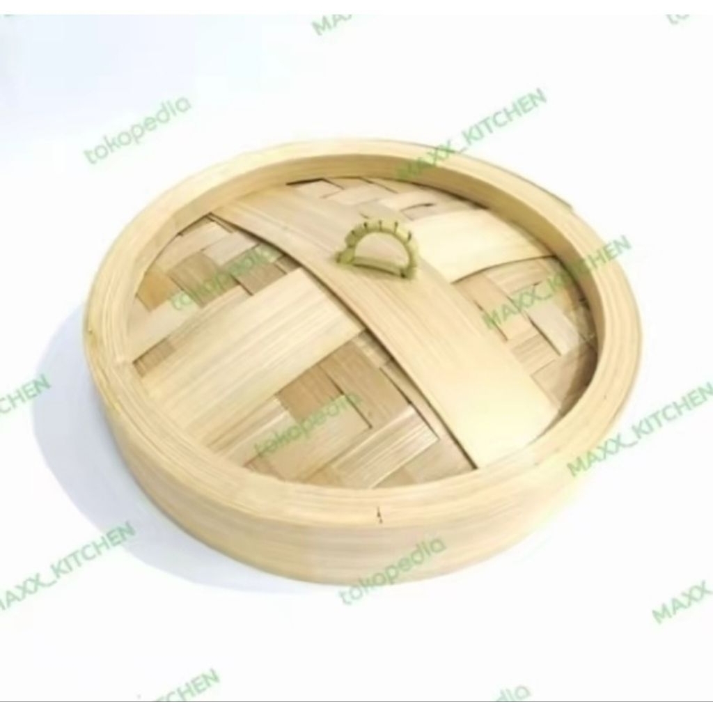 Tutup Klakay Bambu Dinsum Food Steamer / Kukusan Bambu 13 cm
