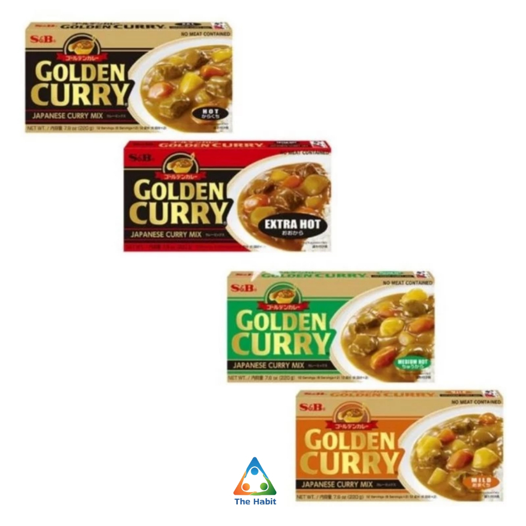 

(The Habit) Golden Curry - 220gr | Japanese Curry Mix Kari Jepang Kare