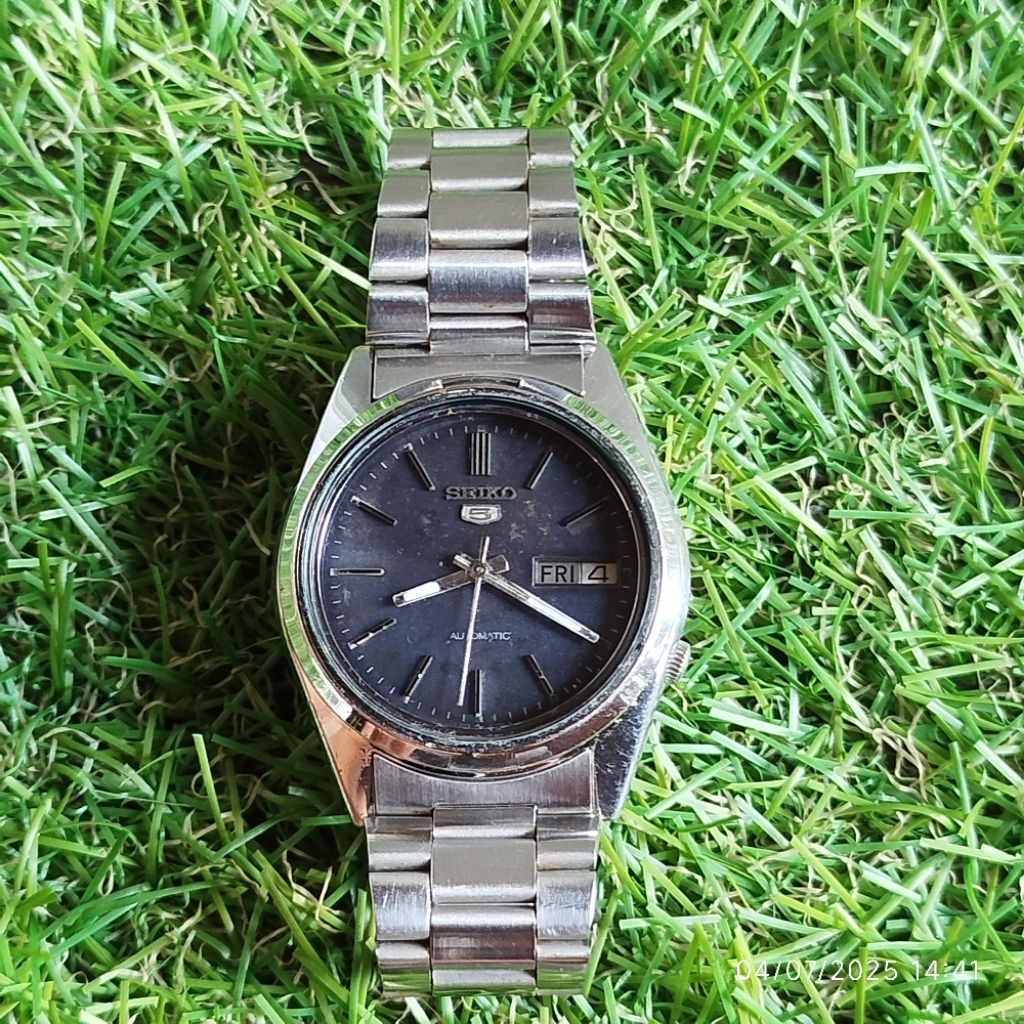 SEIKO 5 AUTOMATIC pria 7009 backcase transparan