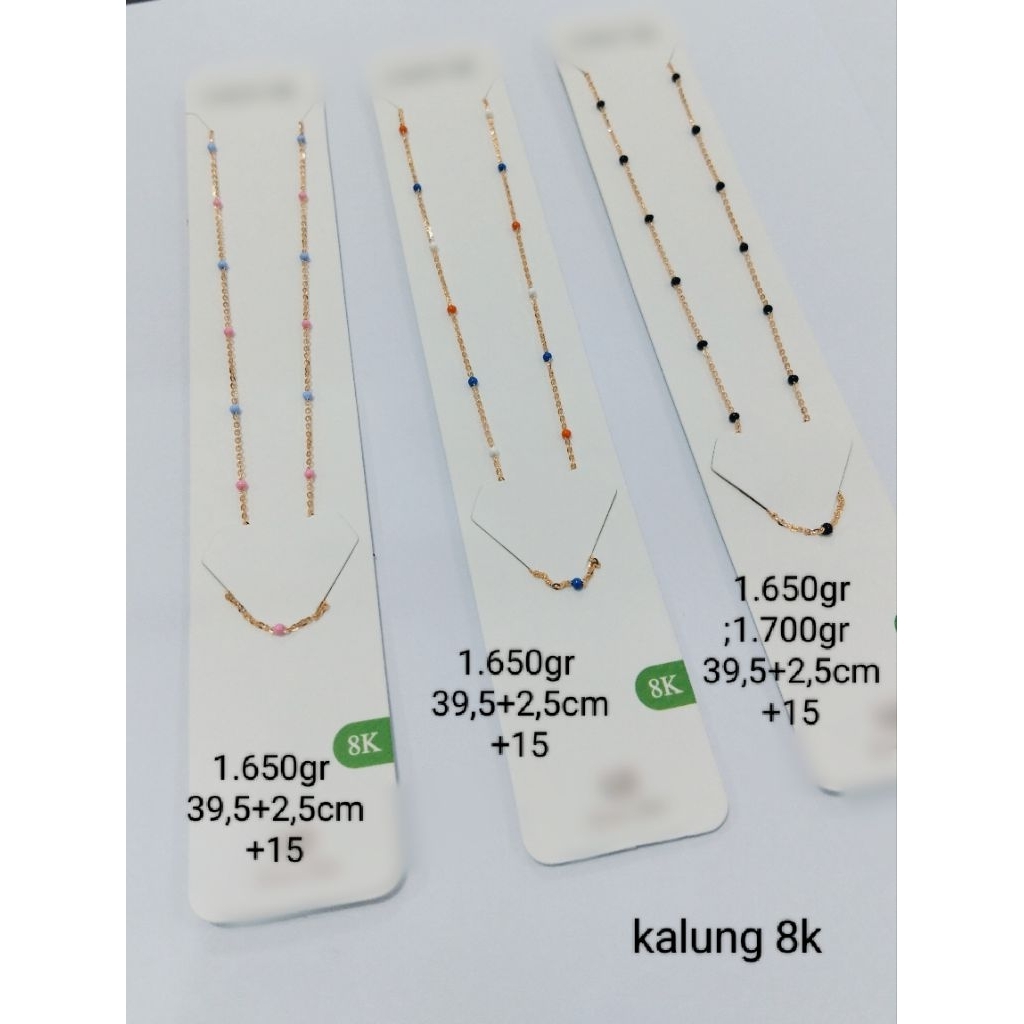 kalung 8 karat