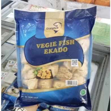

Gizi Plus Vegie Fish Ekado 500gr - Frozen Food Tomohon