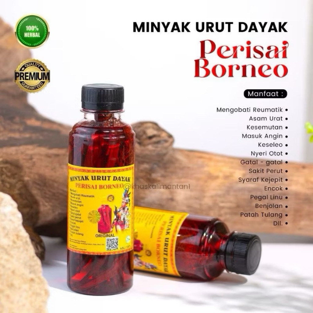 minyak urut asli Kalimantan