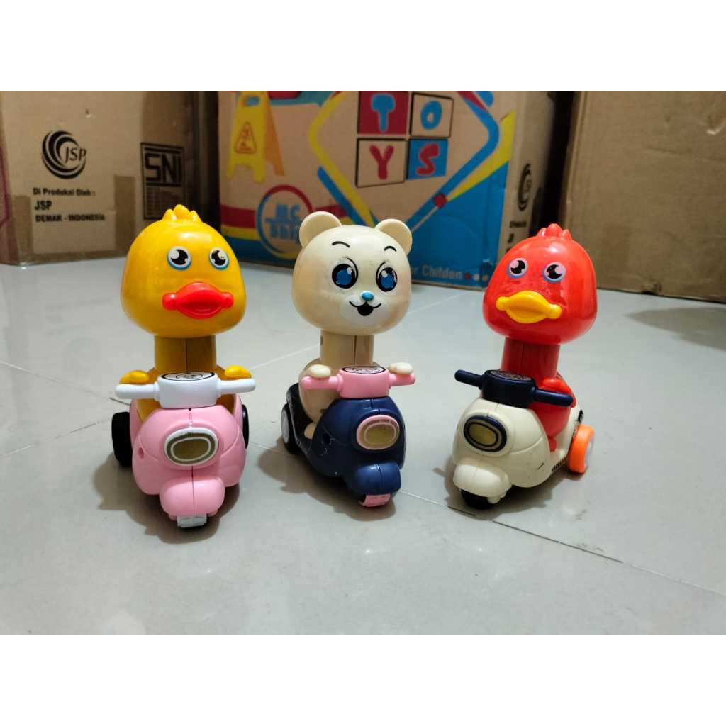 mainan anak motor vespa mini / mainan motor anak anak lucu