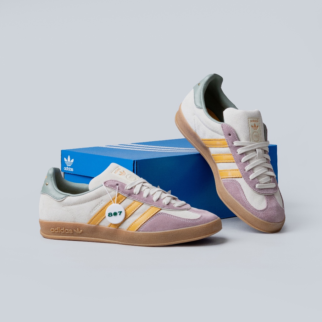 Adidas Gazelle Off White Preloved Yellow