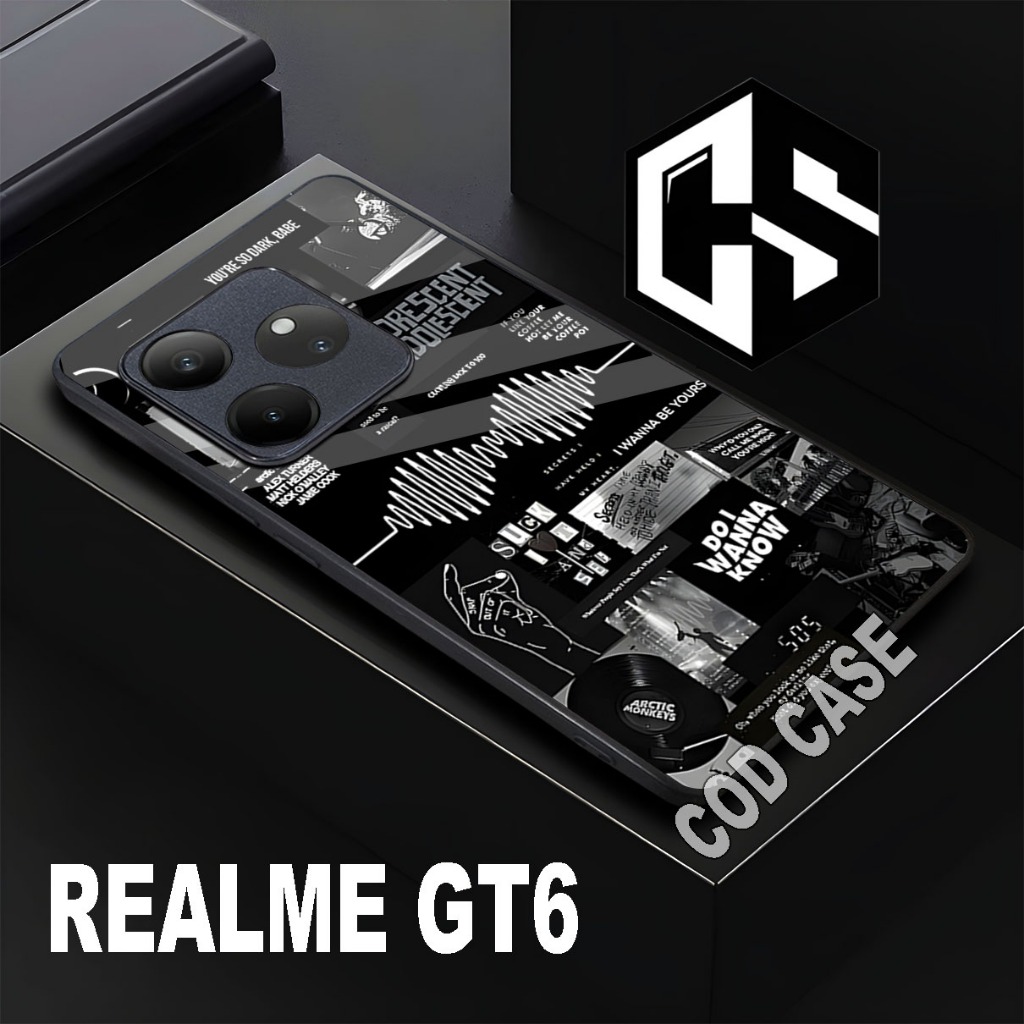 (COD 110)Softcase Glossy REALME GT6/case realme gt6/casing realme gt6 glitter/case realme gt6
