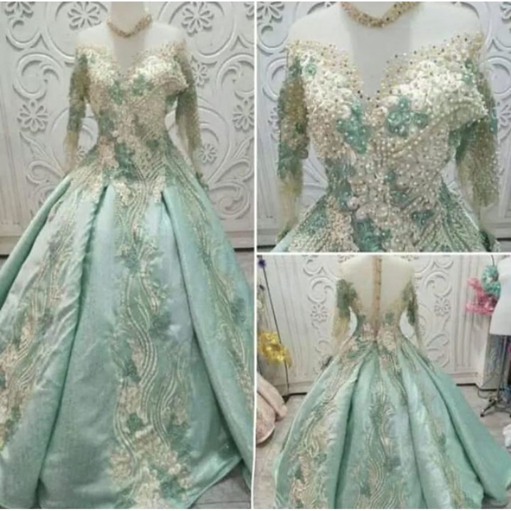 Gaun Pengantin Second