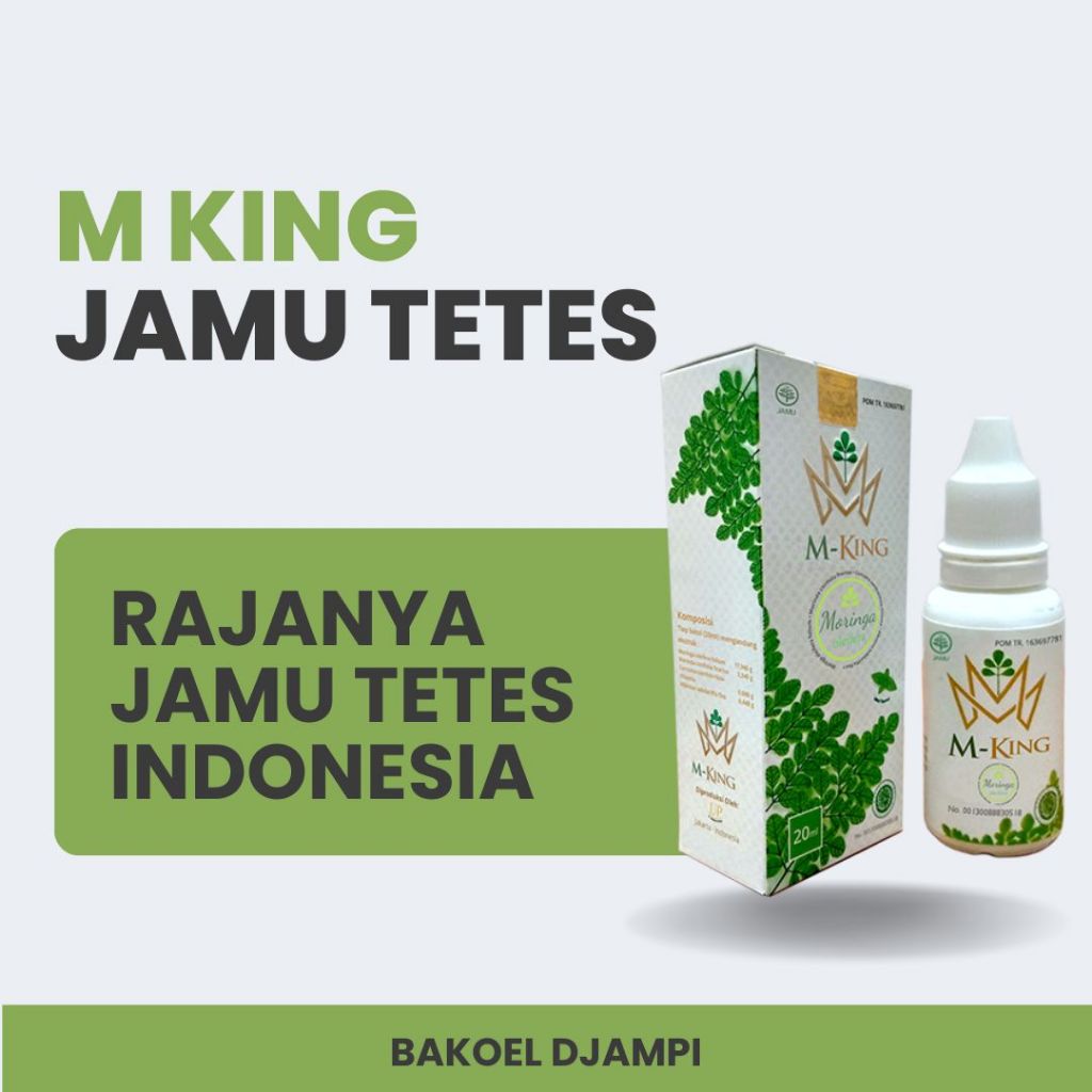 

M-King Jamu Tetes Herbal Original BPOM dan MUI