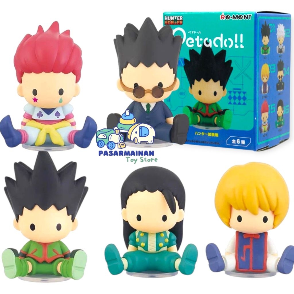 Figure Hunter X Hunter Petadoll Collection Set 6 Series Blind Box