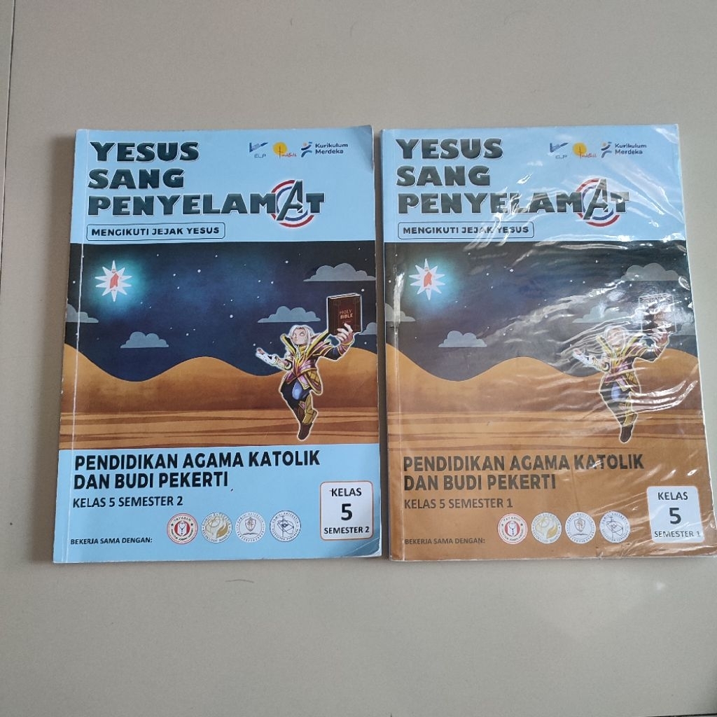 Yesus Sang Penyelamat Kelas 5 Kurikulum Merdeka (Preloved) Buku Original