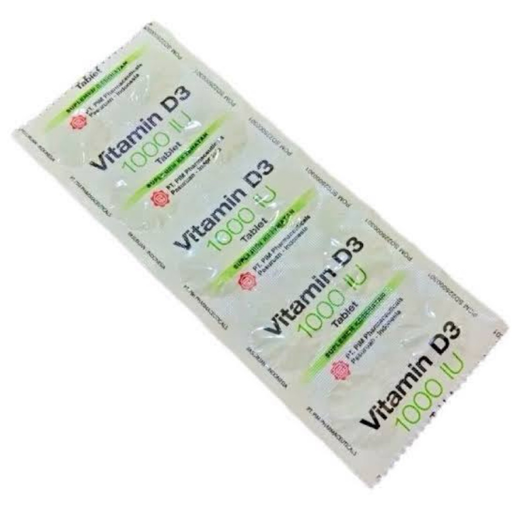 Vitamin D3 1000 IU PIM strip