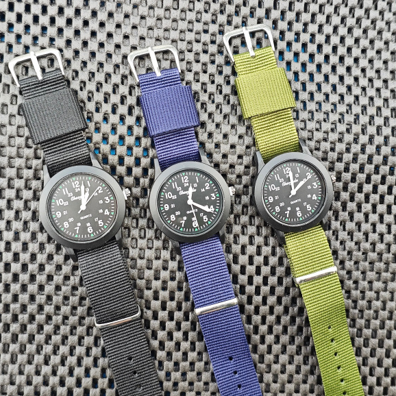 Jam Tangan Sporty Field Watch Murah Nylon