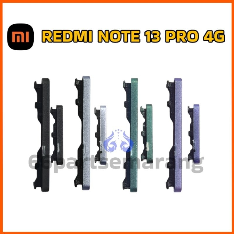 Tombol Luar Power On Off Volume Redmi Note 13 Pro 4G New