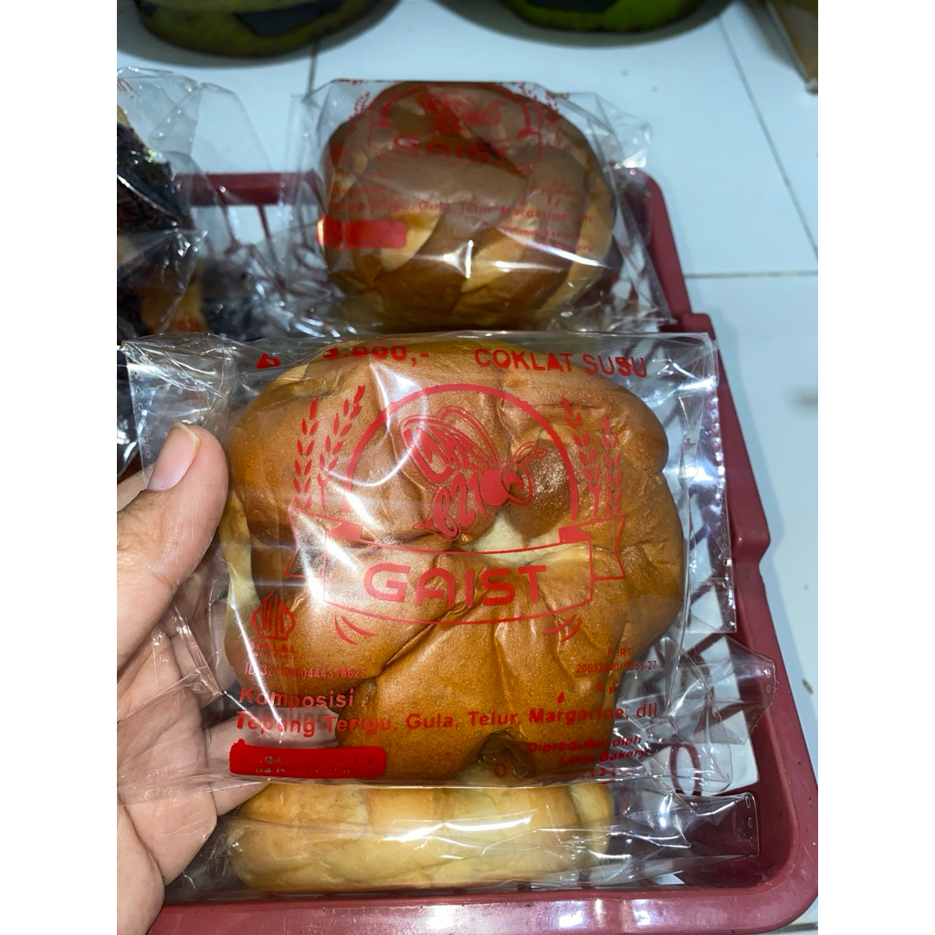 

ROTI GAIST COKLAT SUSU KEJU