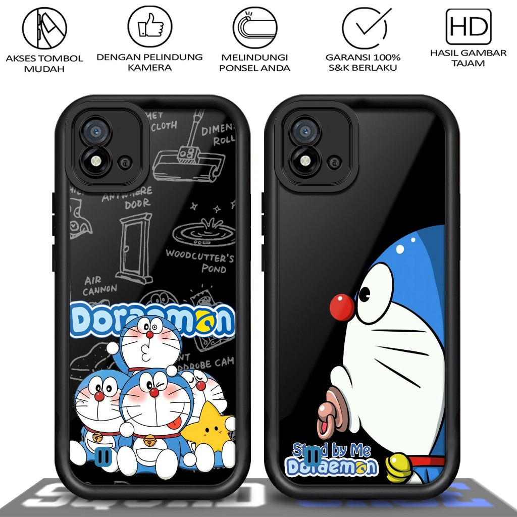 Case Premium Compatible For REALME C20 C11 2021  Motif [ DORAEMON ]  Casing Softcase Glossy Anti jam