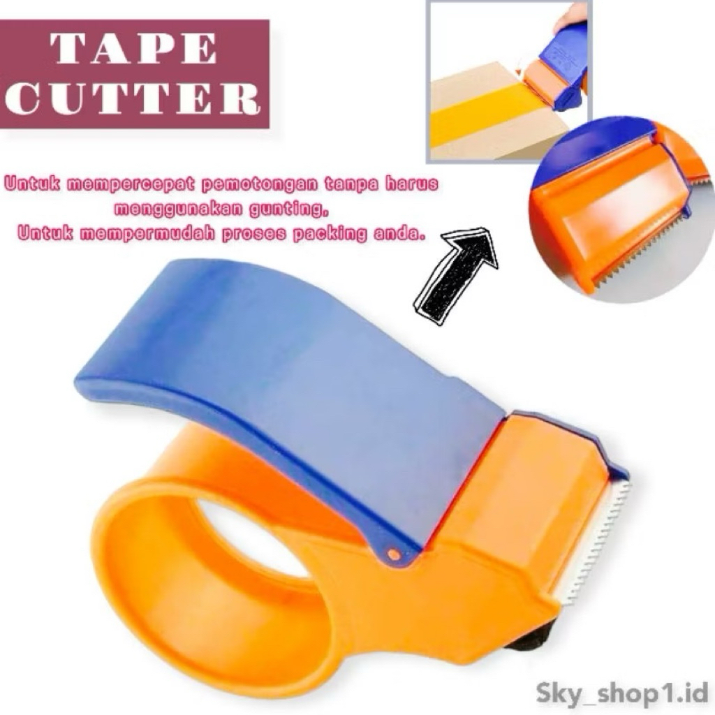 CUTTER LAKBAN / DISPENSER LAKBAN TAPE CUTTER / alat pemotong lakban