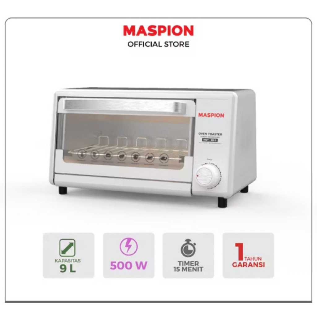 oven toaster tungku pemanggang maspion mot-901s oven toaster murah