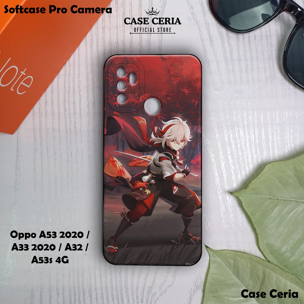 Case For Oppo A53 2020 / A33 2020 / A32 / A53s – Casing HP Motif Genshin Impact– Softcase Pro Camera